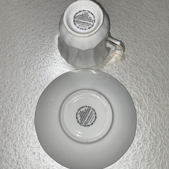 MACKENZIE Teacup and Saucer, Elizabethan Teacup, Scottish Teacups - Picture 8 of 8